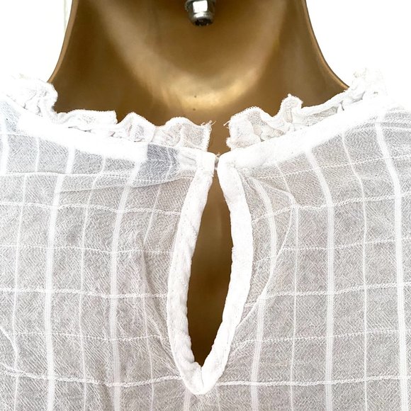 Zara White Fancy Top - Picture 7 of 11